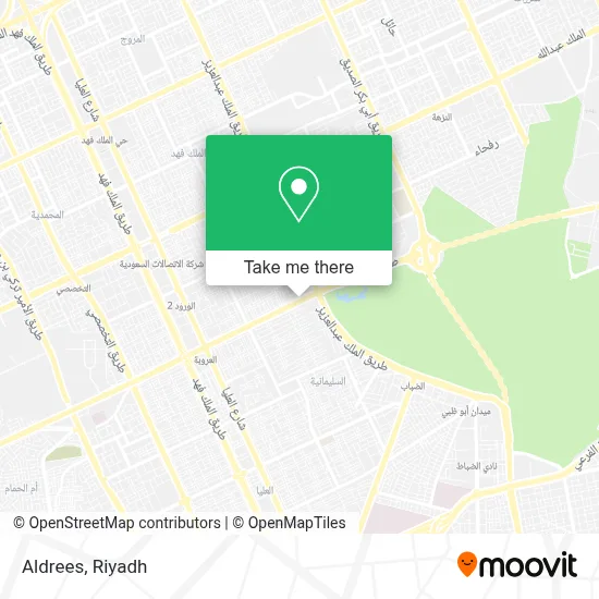 Aldrees map