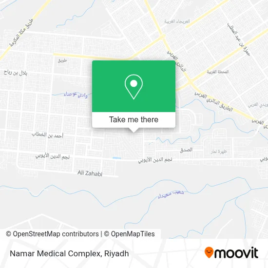 Namar Medical Complex map