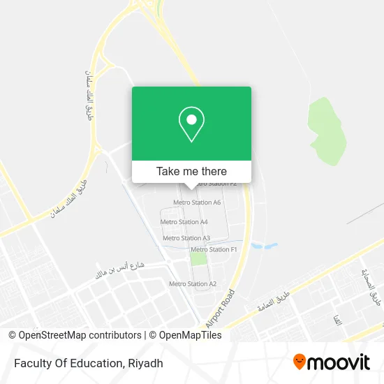 Faculty of Education map