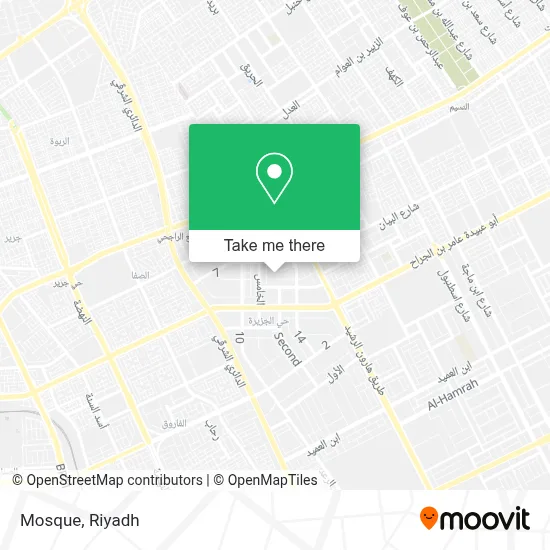 Mosque map