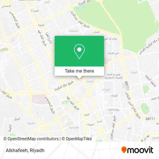 Alkhafeeh map