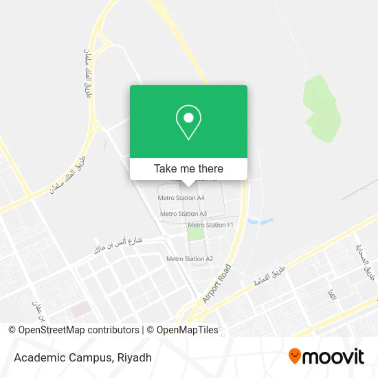 Academic Campus map