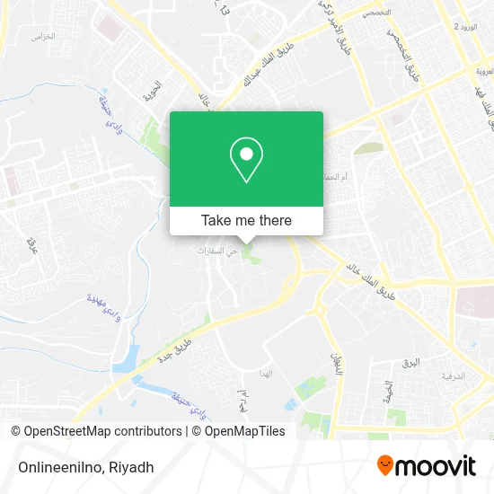 Onlineenilno map