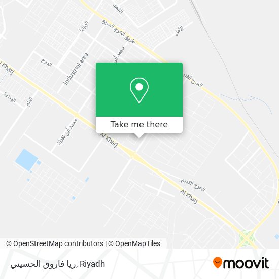 ريا فاروق الحسيني map