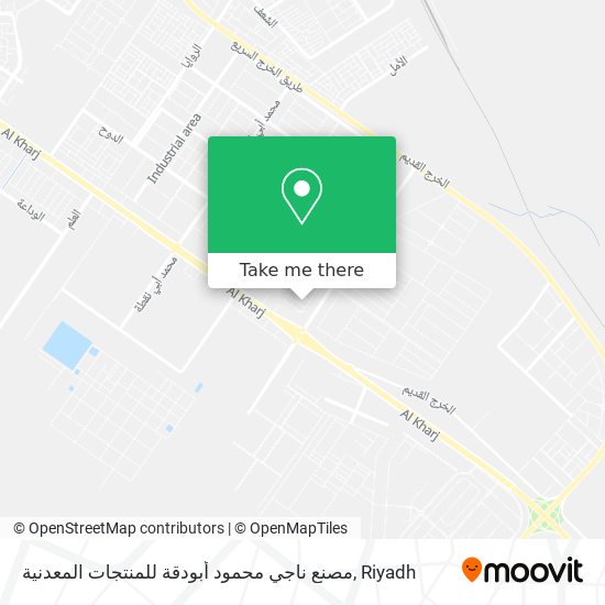 مصنع ناجي محمود أبودقة للمنتجات المعدنية map