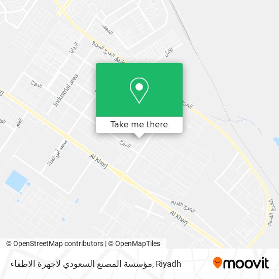مؤسسة المصنع السعودي لأجهزة الاطفاء map
