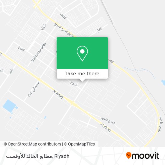 مطابع الخالد للأوفست map