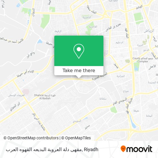 مقهى دلة العروبة البديعه القهوه العرب map