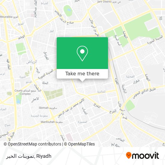 تموينات الخير map