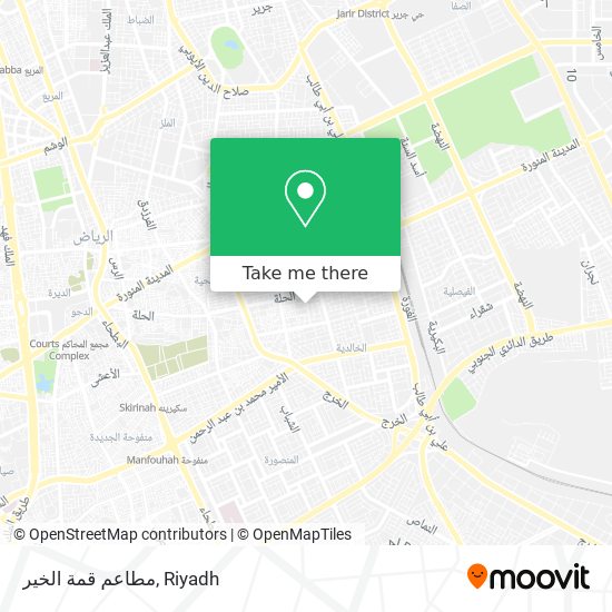 مطاعم قمة الخير map