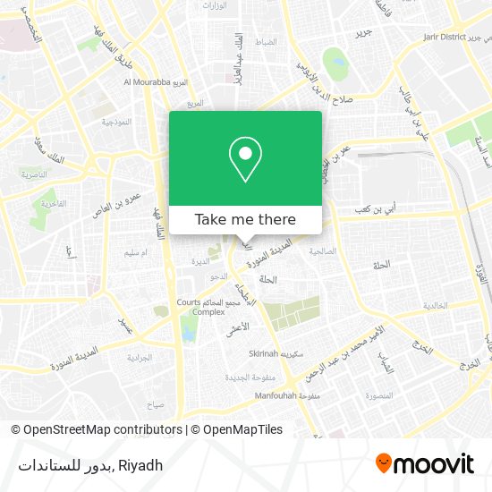 بدور للستاندات map