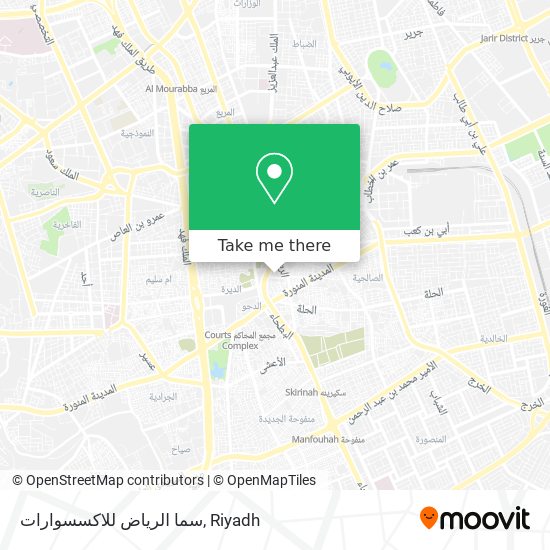 سما الرياض للاكسسوارات map