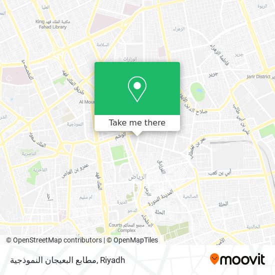 مطابع البعيجان النموذجية map