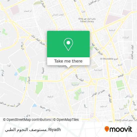 مستوصف النجوم الطبي map