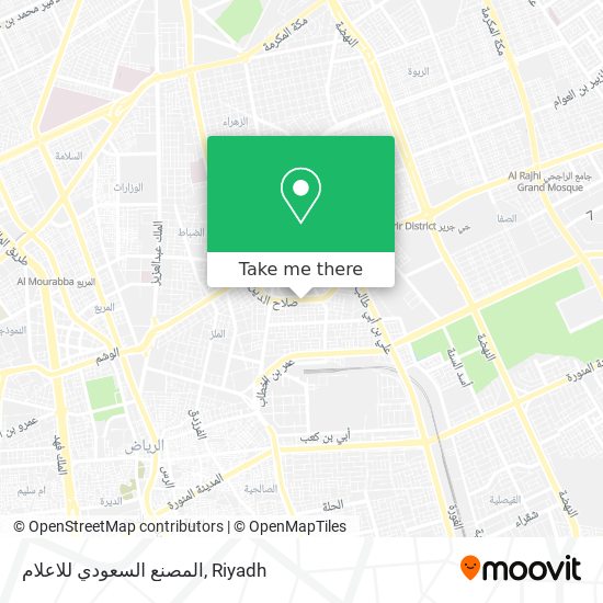 المصنع السعودي للاعلام map