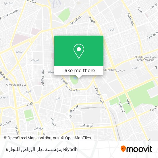 مؤسسة نهار الرياض للتجارة map
