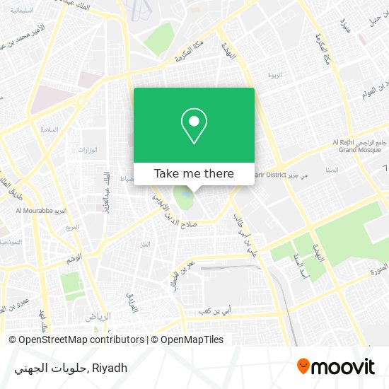 حلويات الجهني map