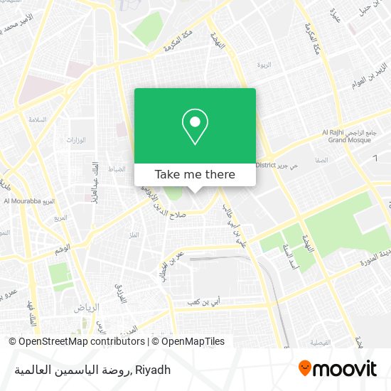 روضة الياسمين العالمية map