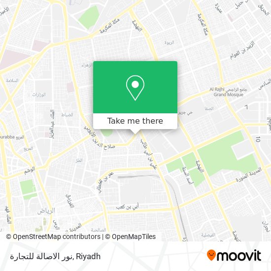 نور الاصالة للتجارة map