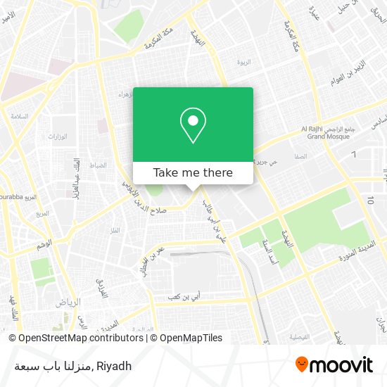 منزلنا باب سبعة map