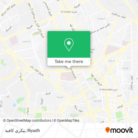 بيكري كافية map