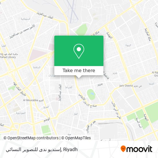 إستديو ندى للتصوير النسائي map