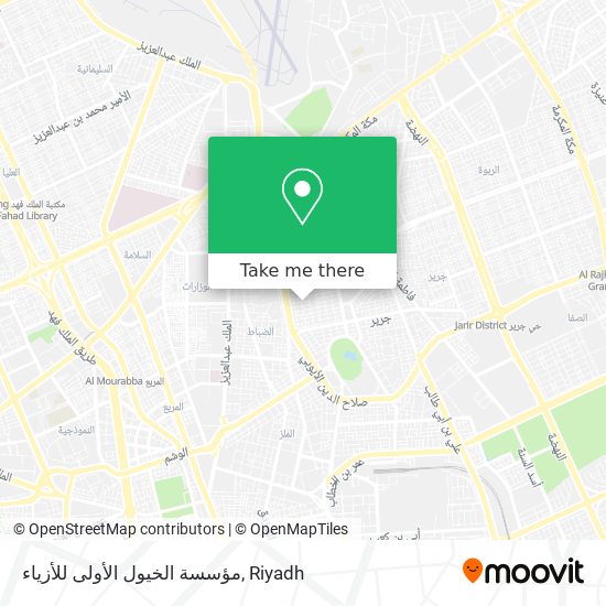 مؤسسة الخيول الأولى للأزياء map