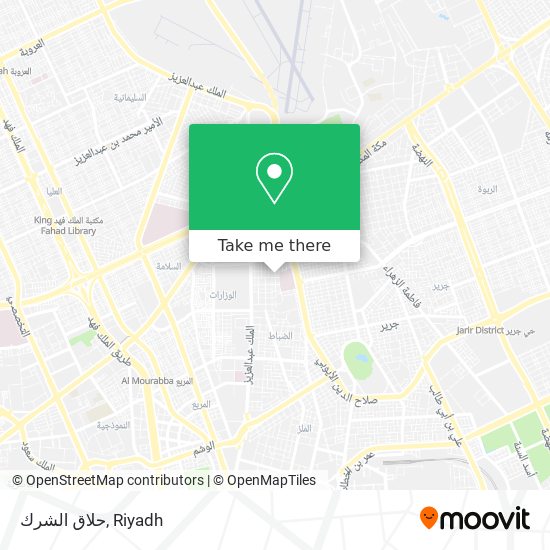 حلاق الشرك map