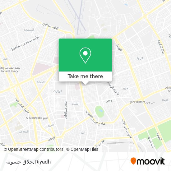 حلاق حسونة map