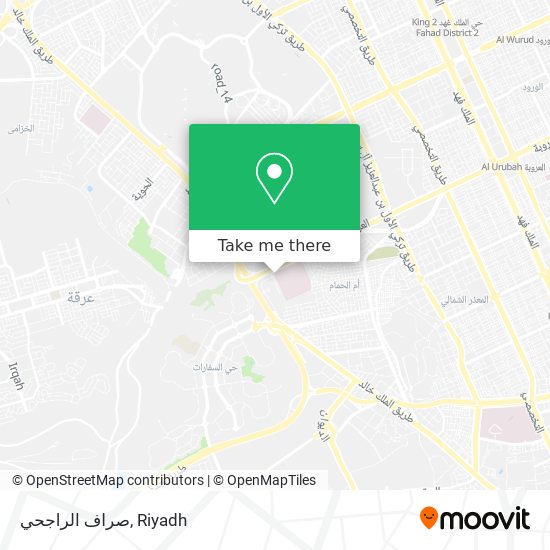 صراف الراجحي map