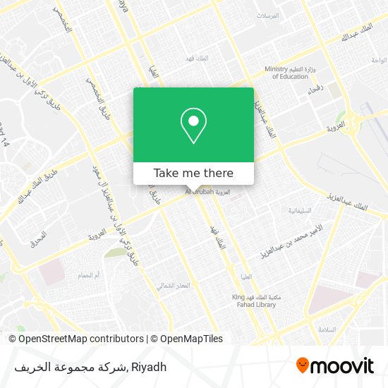 شركة مجموعة الخريف map