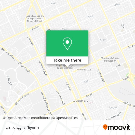 تموينات هند map