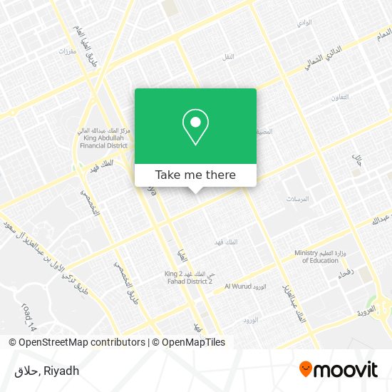 حلاق map