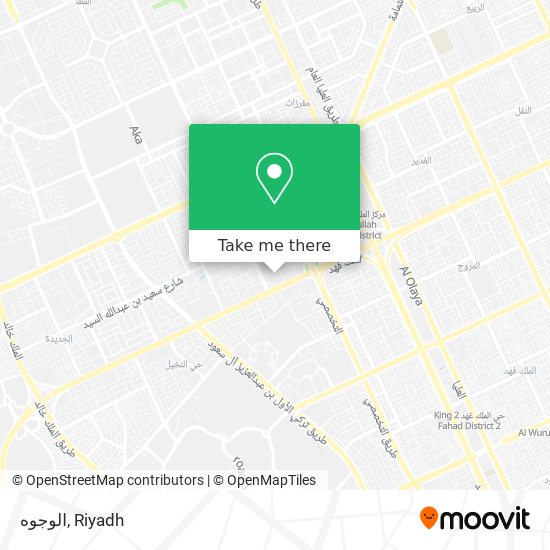 الوجوه map