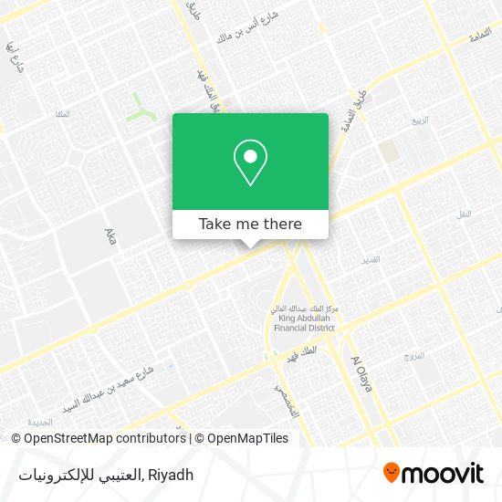 العتيبي للإلكترونيات map