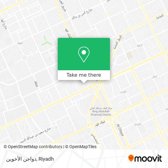 دواجن الأخوين map