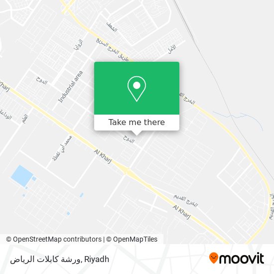 ورشة كابلات الرياض map