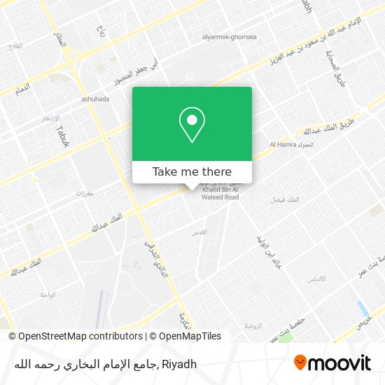 جامع الإمام البخاري رحمه الله map
