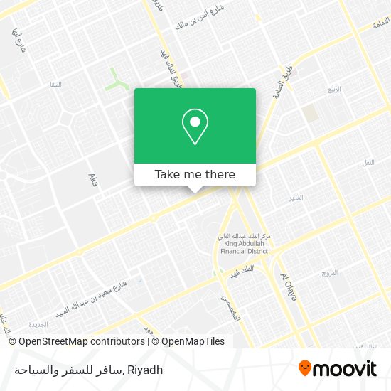 سافر للسفر والسياحة map