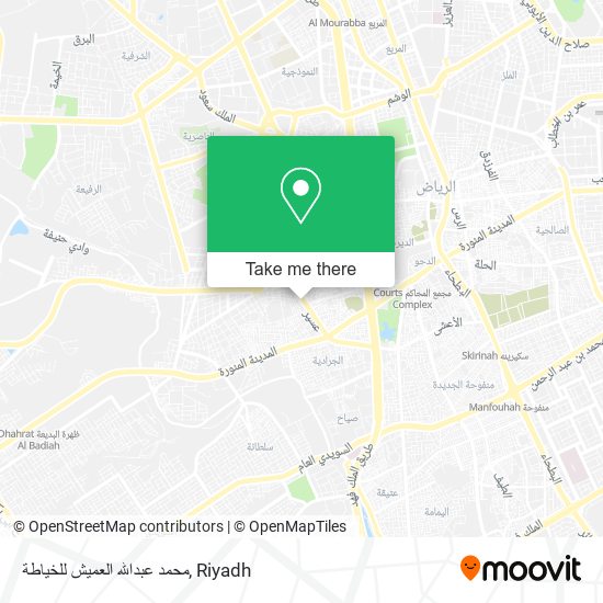 محمد عبدالله العميش للخياطة map