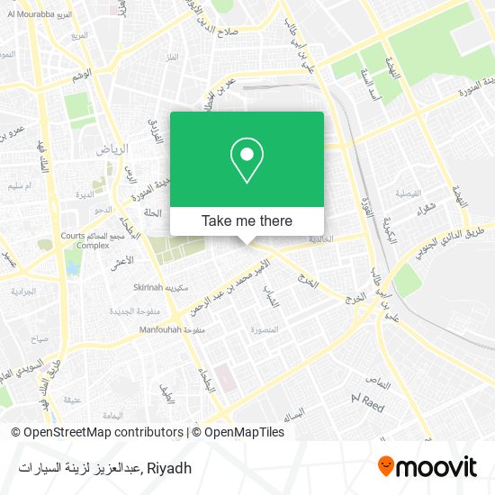 عبدالعزيز لزينة السيارات map