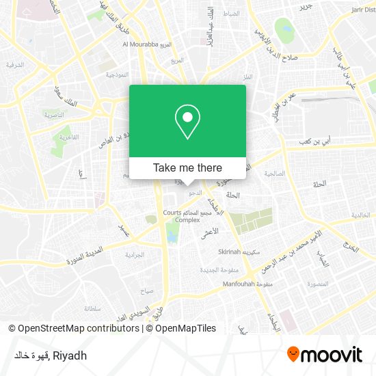 قهوة خالد map