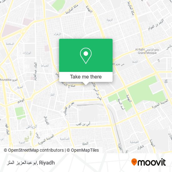 ابوعبدالعزيز الملز map