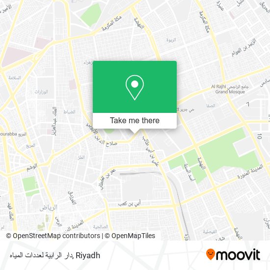 دار الرابية لعددات المياه map