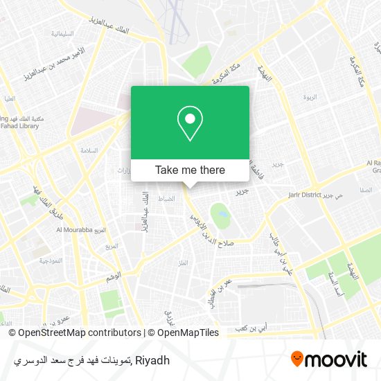 تموينات فهد فرج سعد الدوسري map