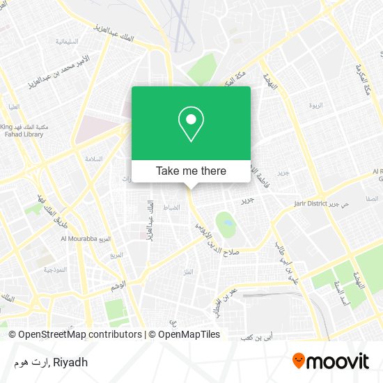 ارت هوم map