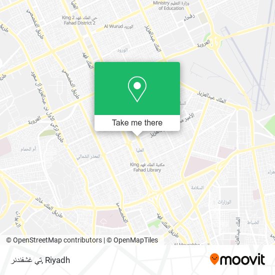 تي غشفندنر map