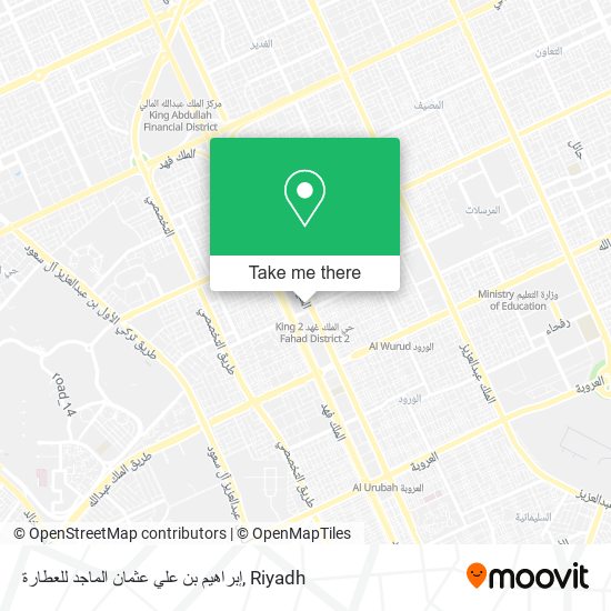 إبراهيم بن علي عثمان الماجد للعطارة map