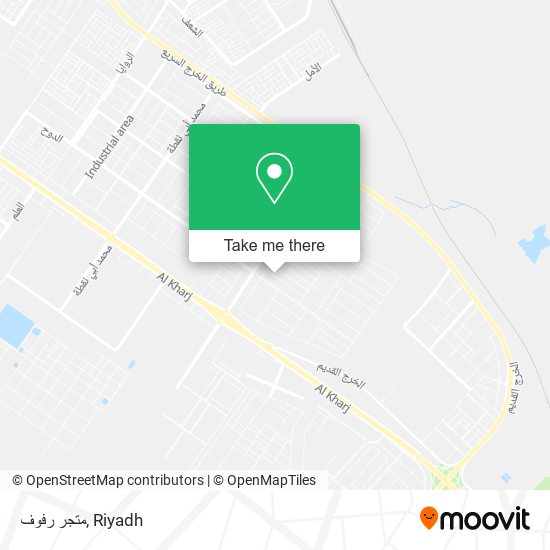 متجر رفوف map