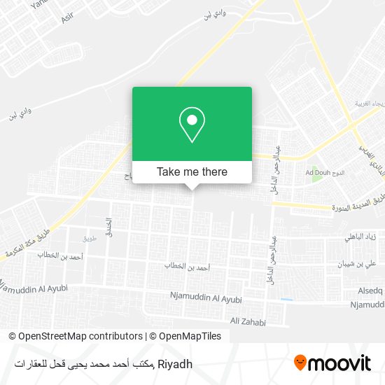 مكتب أحمد محمد يحيى قحل للعقارات map